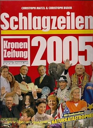 Schlagzeilen 2005 Neue Kronen Zeitung,