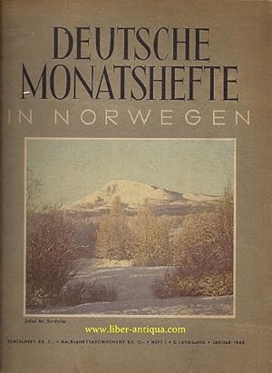 Deutsche Monatshefte in Norwegen (Heft 1/Januar 1944)