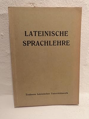 Seller image for Lateinische Sprachlehre for sale by Antiquariat Liber Antiqua