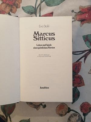 Seller image for Marcus Sitticus - Leben und Spiele eines geistlichen Frstens for sale by Antiquariat Liber Antiqua