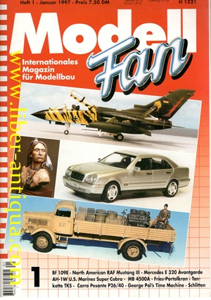 Modell-Fan Heft 1/Januar 1997 - Internationales Magazin für Modellbau,
