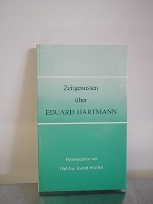 Seller image for Zeitgenossen ber Eduard Hartmann - Eduard - Hartmann . Peis des VA 1967 - 1988 for sale by Antiquariat Liber Antiqua