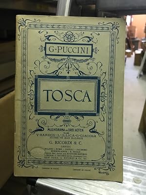 Tosca Textbuch zum Musikdrama