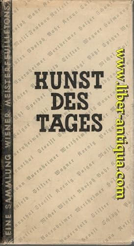 Kunst des Tages - Eine Sammlung Wiener Meisterfeuilletons