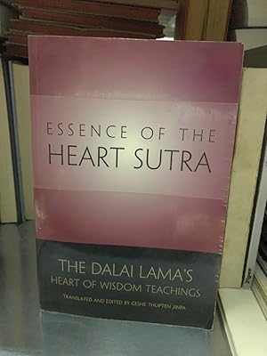 Bild des Verkufers fr Essence of the Heart Sutra - The Dalai Lama s Heart of Wisdom Teachings zum Verkauf von Antiquariat Liber Antiqua