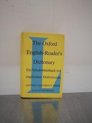 Seller image for The Oxford English-Reader s Dictionary for sale by Antiquariat Liber Antiqua