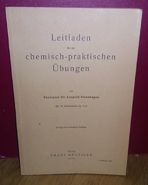 Bild des Verkufers fr Leitfaden fr die chemisch-praktischen bungen zum Verkauf von Antiquariat Liber Antiqua