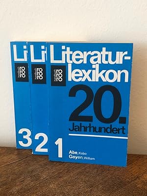 Seller image for Literaturlexikon 20. Jahrhundert in drei Bnden for sale by Antiquariat Liber Antiqua