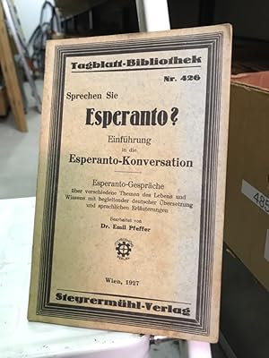 Sprechen Sie Esperanto? Einführung in die Esperanto-Konversation, Esperanto-Gespräche über versch...