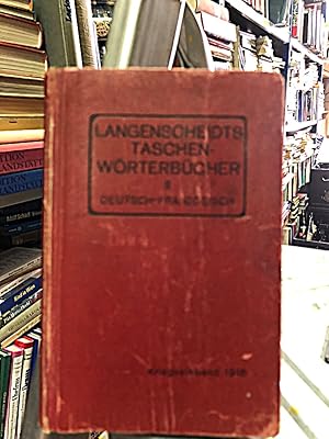 Taschenwörterbuch der französischen und deutschen Sprache: 2. Teil: Deutsch-Französisch