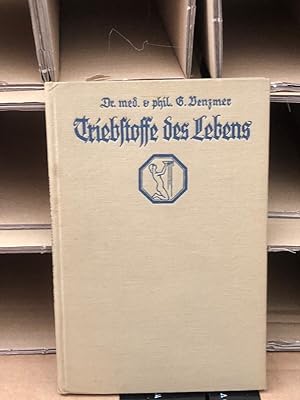 Image du vendeur pour Triebstoffe des Lebens (Hormone und Innere Sekretion I) mis en vente par Antiquariat Liber Antiqua