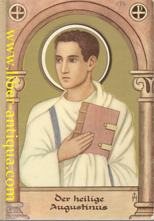 Bild des Verkufers fr Der heilige Augistinus zum Verkauf von Antiquariat Liber Antiqua