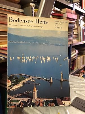 Bodensee - Hefte: Monatsschrift der Landschaft im Herzen Europas; Heft 8