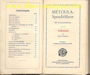 Metoulal - Sprachführer Italienisch - Mit Gruppeneinteilung