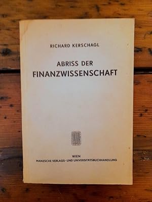 Abriss der Finanzwissenschaft