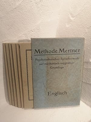 Seller image for Methode Mertner - Psychotechnischer Spracherwerb auf mechanisch=suggestiver Grundlage - Englisch fr Deutsche for sale by Antiquariat Liber Antiqua