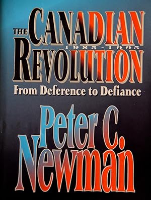 Seller image for The Canadian Revolution for sale by Mad Hatter Bookstore
