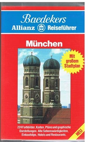 Bild des Verkufers fr Baedekers Allianz Reisefhrer Mnchen - Mit groem Stadtplan - Ausgabe 1992 zum Verkauf von Allguer Online Antiquariat