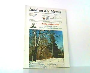 Bild des Verkufers fr Land an der Memel. 41. Jahrgang. Weihnachten 2007. Nr. 81. zum Verkauf von Antiquariat Ehbrecht - Preis inkl. MwSt.
