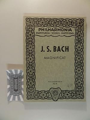Image du vendeur pour J. S. Bach - Magnificat. Philharmonica No. 99. mis en vente par Druckwaren Antiquariat