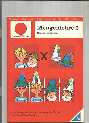 Image du vendeur pour Mengenlehre 6. Mengenoperationen. mis en vente par Sigrid Rhle