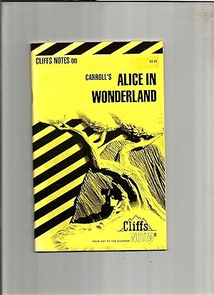 Imagen del vendedor de Cliffs notes on Carroll's Alice in wonderland. a la venta por Sigrid Rhle