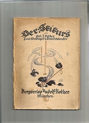 Imagen del vendedor de der Skikurs. Ein Vers- und Bilderbuch. a la venta por Sigrid Rhle