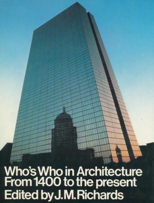 Seller image for Who's Who in Architecture from 1400 to the present. for sale by ANTIQUARIAT ERDLEN