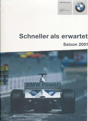Bild des Verkäufers für Schneller als erwartet. Saison 2001. (BMW Williams F1 Team). zum Verkauf von ANTIQUARIAT ERDLEN