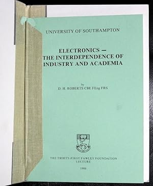 Seller image for Electronics: Interdependence of Industry and Academia (Fawley Lecture) for sale by GuthrieBooks