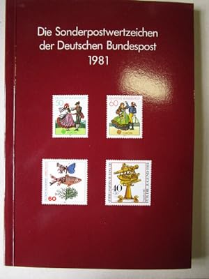 Bild des Verkufers fr Die Sonderpostwertzeichen der Deutschen Bundespost 1981 zum Verkauf von Antiquariat Gisa Hinrichsen