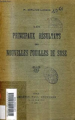 Seller image for LES PRINCIPAUX RESULTATS DES NOUVELLES FOUILLES DE SUSE. for sale by Le-Livre