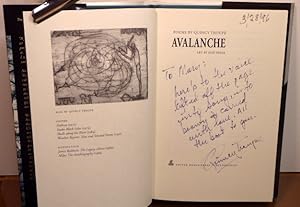 Seller image for AVALANCHE [SIGNED] for sale by RON RAMSWICK BOOKS, IOBA