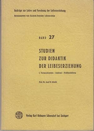 Studien zur Didaktik der Leibeserziehung. [Mehrteiliges Werk]