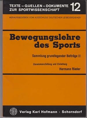 Bewegungslehre des Sports. - Schorndorf : Hofmann [Mehrteiliges Werk]; Teil: 2.