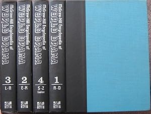 MCGRAW-HILL ENCYCLOPEDIA OF WORLD DRAMA. AN INTERNATIONAL WORK IN FOUR VOLUMES.