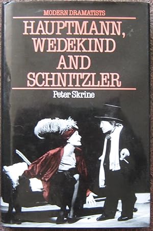 Seller image for MACMILLAN MODERN DRAMATISTS. HAUPTMANN, WEDEKIND AND SCHNITZLER. for sale by Graham York Rare Books ABA ILAB