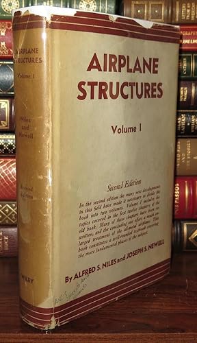 Seller image for AIRPLANE STRUCTURES Volume 1 for sale by Rare Book Cellar