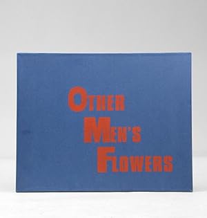 Bild des Verkufers fr Other Men's Flowers. A Text Publication by Fifteen London Based Artists. zum Verkauf von Peter Harrington.  ABA/ ILAB.