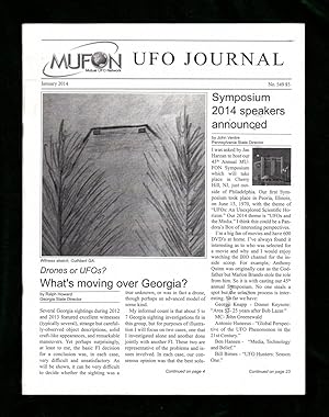 Seller image for MUFON UFO Journal / January, 2014. What's Moving Over Georgia ?; Leonard Stringfield; Neil deGrasse Tyson; Things to Come; UFO Conspiracy Review; Teri Lynge; Chris Munns; George Filer Sighting Reports from 8 States for sale by Singularity Rare & Fine