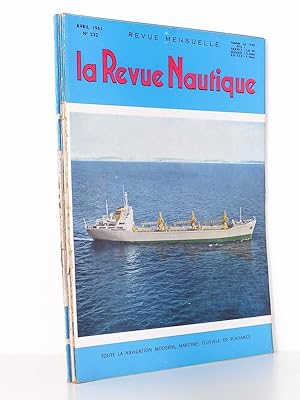 La Revue Nautique , revue mensuelle ( Lot de 6 numéros, années 1961 et 1962 ) : n° 232. Avril 196...