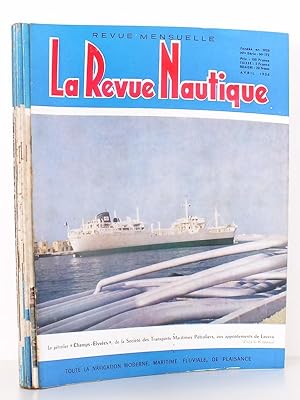 La Revue Nautique , revue mensuelle ( Lot de 10 numéros, années 1956 et 1957 ) : n° 172. avril 19...