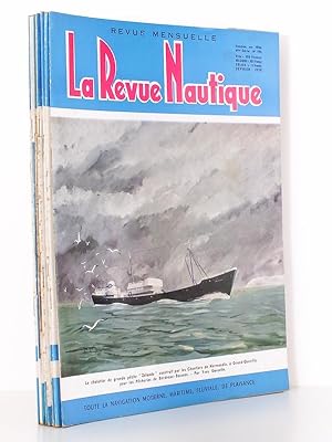 Seller image for La Revue Nautique , revue mensuelle ( Lot de 9 numros, anne 1958 ) : n 194. fvrier 1958 ; 196. Avril 1958; 197. Mai 1958 ; 198. Juin 1958 ; 199. Juillet 1958 ; 200. Aot 1958 ; 201. Septembre 1958 ; 202. Octobre 1958 (Numro du Salon) ; 204. Dcembre 1958. for sale by Librairie du Cardinal