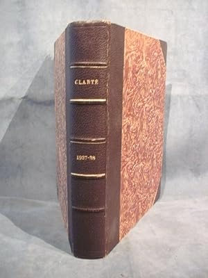 Clarté, revue d'art - 10me année avril 1937 / juillet 1937 / novembre 1937 / décembre 1937 - 11e ...