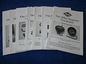 The Riley Register Newsletter 408,409,411,412,413,414,415, of 2013 (7 mags).