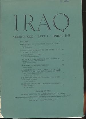 Bild des Verkufers fr Iraq. Volume 30, 1968. Part 1/2 (2 volumes). zum Verkauf von Fundus-Online GbR Borkert Schwarz Zerfa