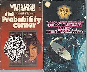 "WALT & LEIGH RICHMOND" FIRST EDITIONS: Challenge the Hellmaker / The Probability Corner