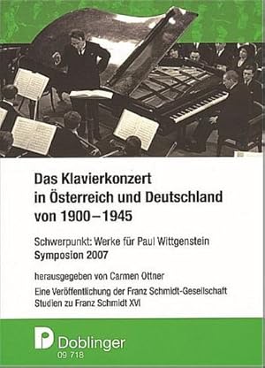 Bild des Verkufers fr Studien zu Franz Schmidt/Klavierkonzert in sterreich zum Verkauf von AHA-BUCH GmbH