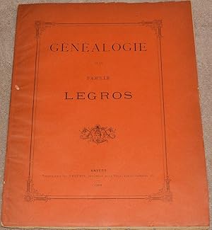 Généalogie de la famille Legros