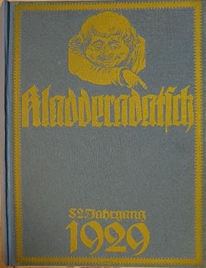 Kladderadatsch - 82. Jahrgang - 1929 - ( 50 Nummer - es fehlen die Ausgaben 27 + 36 - in einer Ha...